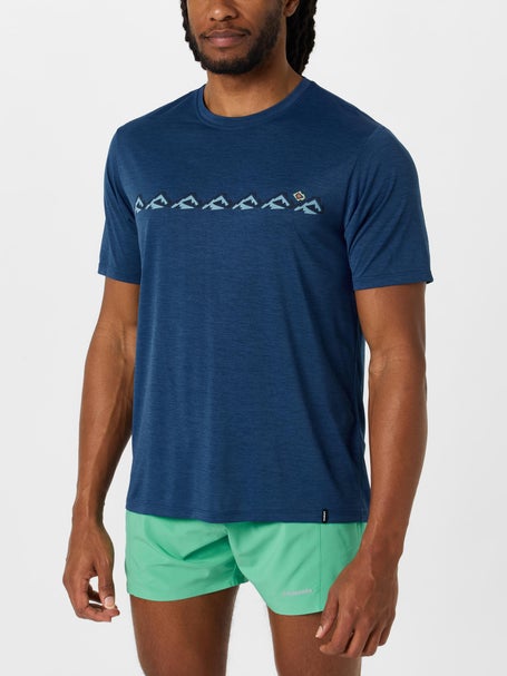 Patagonia Mens Capilene Daily Short Sleeve Trailcheck
