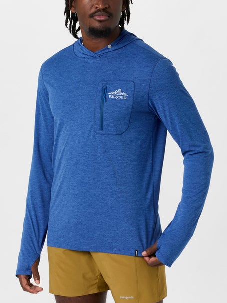 Patagonia Mens Capilene Cool Sun Hoodie Cloud Crag