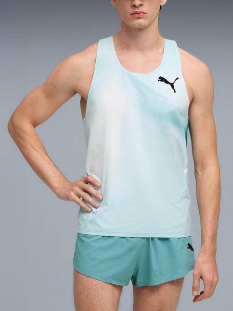 PUMA Mens Lightspeed Ultraweave Graphic Singlet