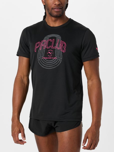 PUMA Mens Run Club Graphic Short Sleeve Tee