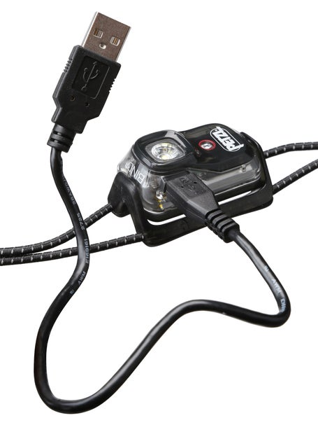 Petzl - BINDI® Ultra-light, rechargeable headlamp - Black - E102AA00