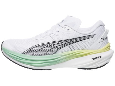 PUMA Deviate Nitro 3\Womens Shoes\PUMA White/Mint Melt
