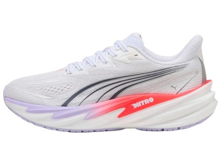 PUMA Velocity Nitro 5\Womens Shoes\White/Red/Lavender
