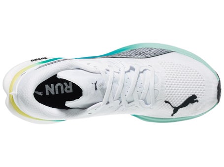 NEW PUMA men\'s deviate nitro 3 shoe in puma white/mint melt PUMA Deviate Nitro 3 Men main image 2