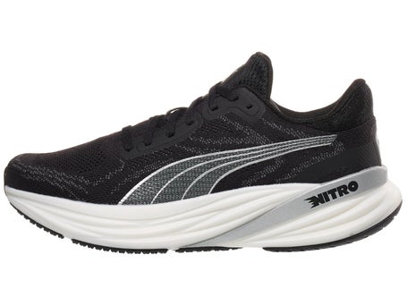 PUMA Magnify Nitro 2 Men's Shoes Black/White/Silver | Running Warehouse