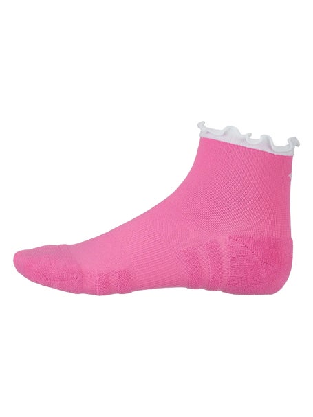 rabbit Light Cushion Ruffle Quarter Socks