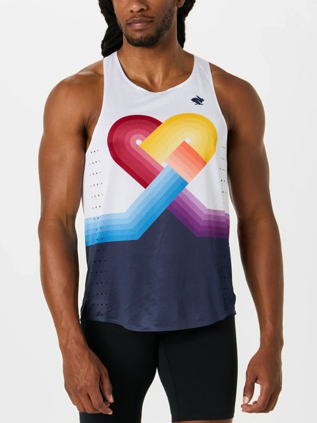 rabbit Mens Go Time Singlet LOVE