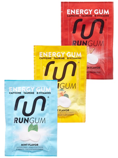 Energy Gum Original  Caffeine Chewing Gum by Run Gum for Athletes