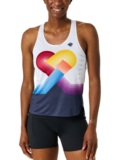 rabbit Womens Go Time Singlet LOVE