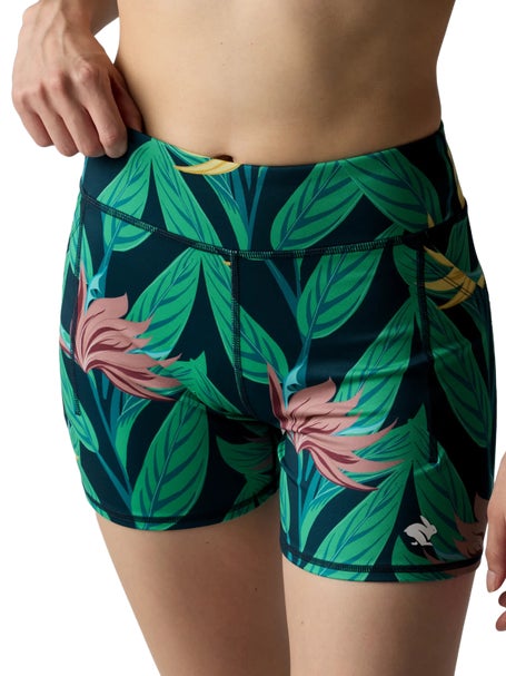 rabbit Womens Paradise Floral Speed Leggy 4 Short