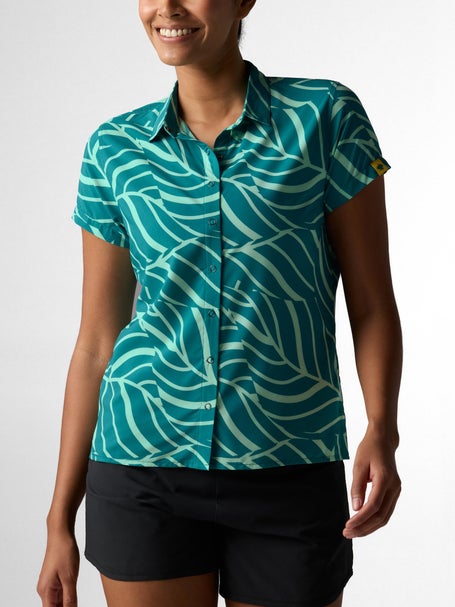 rabbit Womens Low Tide Top Opal Leaf