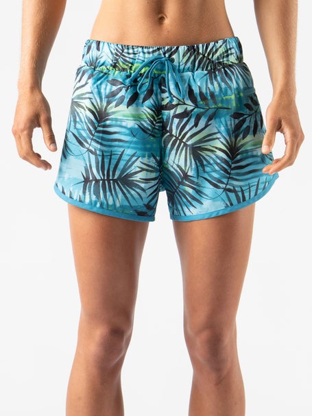 rabbit Womens Surfs Up 2.5 Short Algiers Blue Tropics