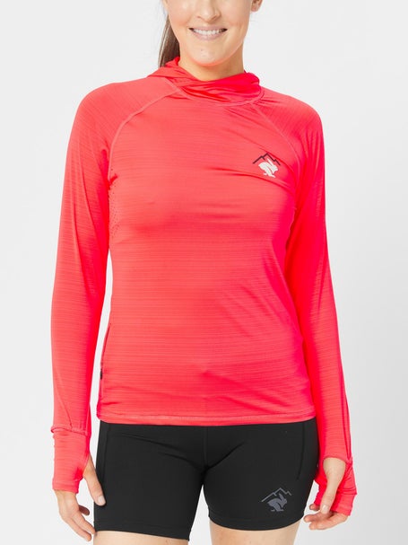 rabbit Womens UPF Deflector 2.0 Fiery Coral