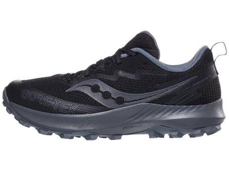 Saucony Peregrine 14 GTX Women's Shoes Black/Carbon | Running Warehouse