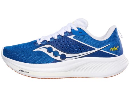 Saucony Ride 17 Men's Shoes Cobalt/White | Running Warehouse