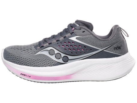 Saucony Ride 17 Women's Shoes Cinder/Orchid | Running Warehouse