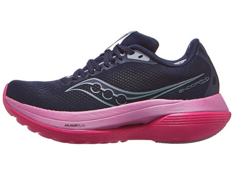 Saucony Endorphin Trainer\Womens Shoes\Navy/Fuchsia