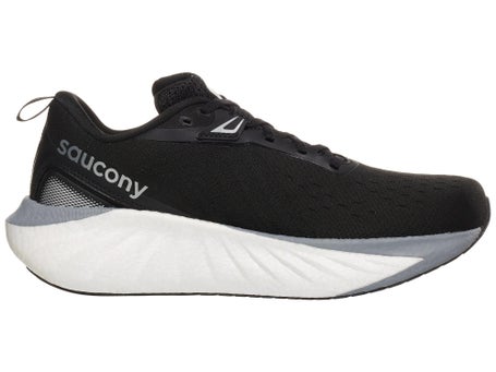 Saucony Triumph 22 Men's Shoes Black/White Running Warehouse