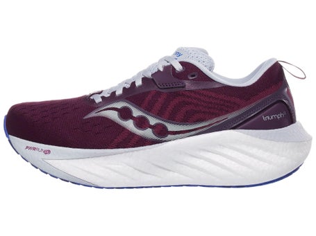 Saucony Triumph 22 Women's Shoes Plum/Royal Running Warehouse