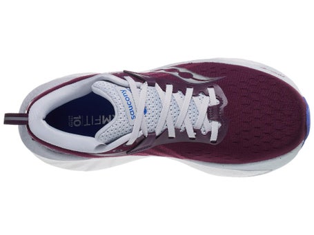 Saucony Triumph 22 Women's Shoes Plum/Royal Running Warehouse