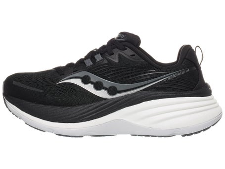 Saucony Hurricane 24\Womens Shoes\Black/Carbon