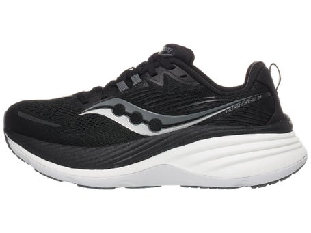 Saucony Hurricane 24 Women's Shoes Black/Carbon | Running Warehouse