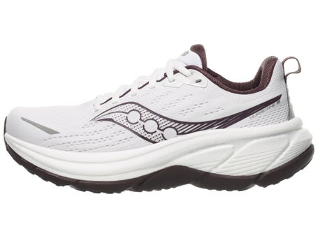 Saucony Hurricane 25\Mens Shoes\White/Wine