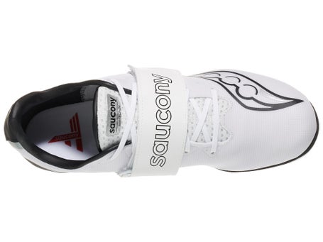 Saucony Soarin J3 Mens 9 Track Field Spikes White Black Red Long Triple Jump PV Saucony Soarin J 3 Jump Spike, Men main image 4