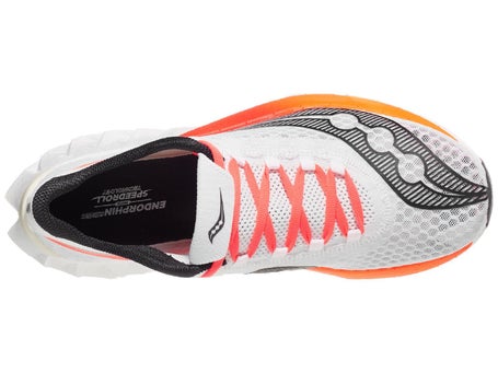 Saucony Endorphin Pro Men's Shoes White/Black Running Warehouse