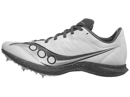 Saucony Velocity MP Spikes\Unisex\White/Carbon