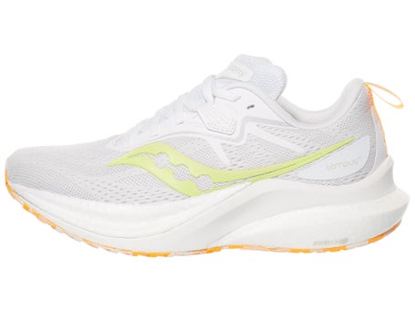 Saucony Tempus 2\Womens Shoes\White/Sunny