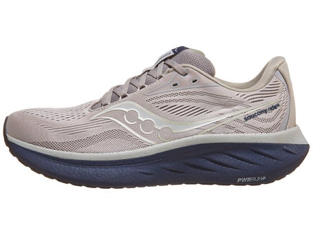 Saucony Ride 18\Mens Shoes\Dove/Navy