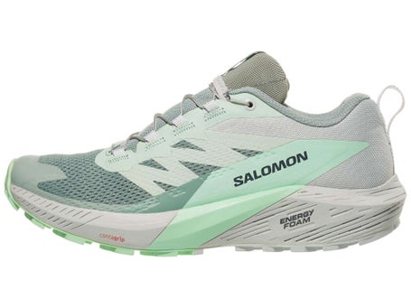 Salomon Sense Ride 5 Women's Shoes Lily Pad/Metal/Ash | Running Warehouse