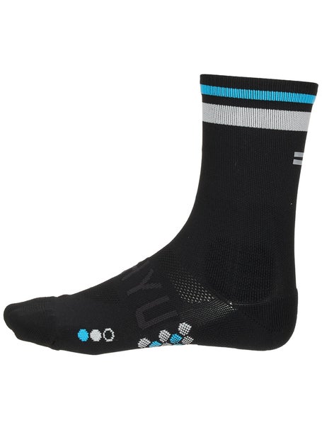 SHYU Racing Crew Socks Black/Slate/Blue