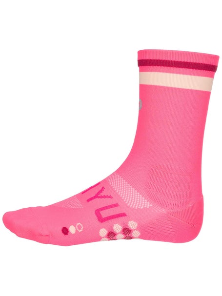 SHYU Racing Crew Socks Pink/Plum/Blush
