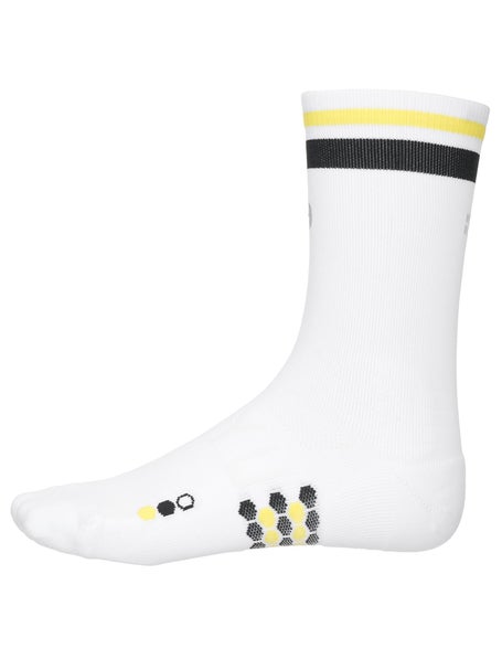 SHYU Racing Crew Socks White/Black/Honey