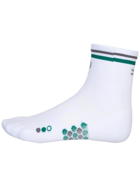 SHYU Racing Quarter Crew Socks White/Mute/Ant