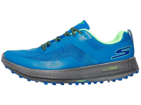 Skechers Razor TRL 2 Men's Shoes Blue Mesh/Green Running