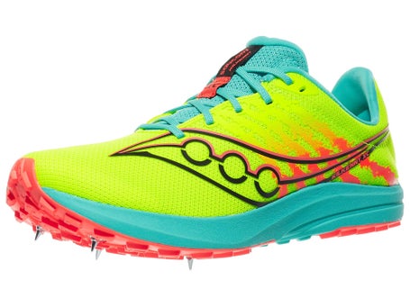 Saucony Kilkenny XC10 Spikes Unisex Citron/Mutant Running Warehouse