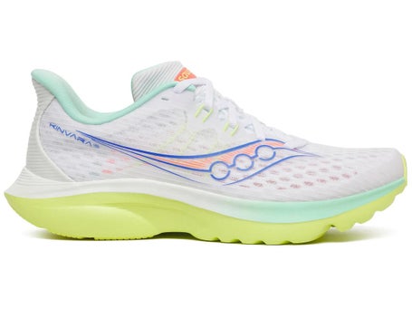 Saucony Kinvara 16\Womens Shoes\White/Tart