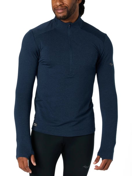 Saucony Mens Triumph Fortify Half Zip