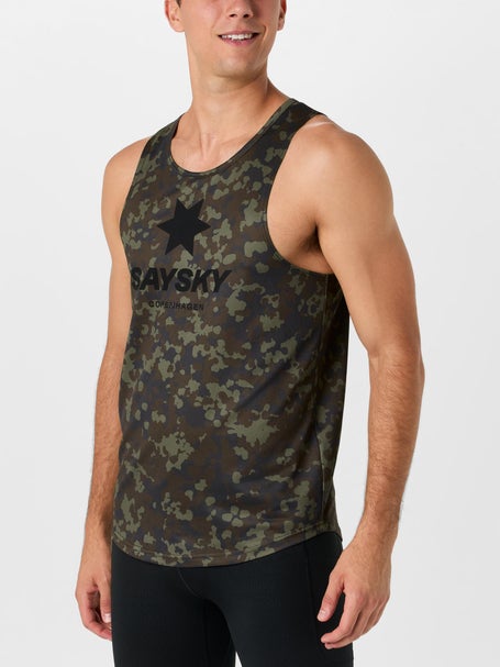 Saysky Mens Camo Combat Singlet