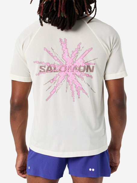 Salomon Mens Shakeout Core GFX Short Sleeve 