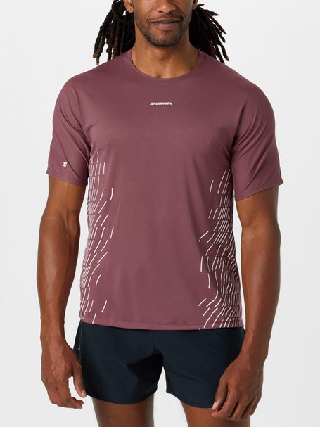 Salomon Mens Sense Aero GFX Short Sleeve Tee