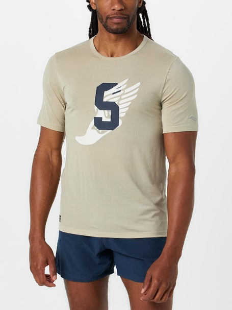 Saucony Mens Stopwatch Graphic Short Sleeve