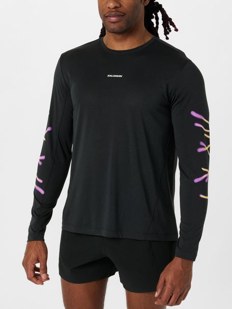 Salomon Mens Shaking Out Core Long Sleeve Tee GFX