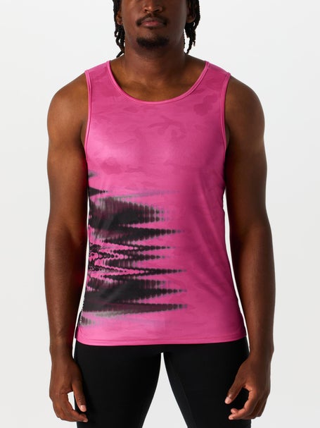 Sprints Mens Wave Break Pink Tank