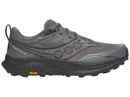 Saucony Peregrine 16\Mens Shoes\Carbon/Black