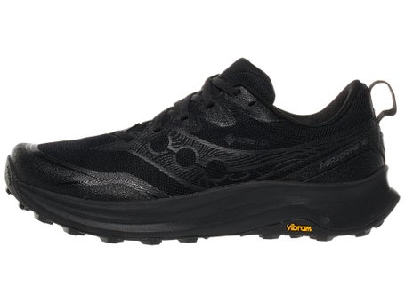 Saucony Peregrine 16 GTX\Mens Shoes\Triple Black