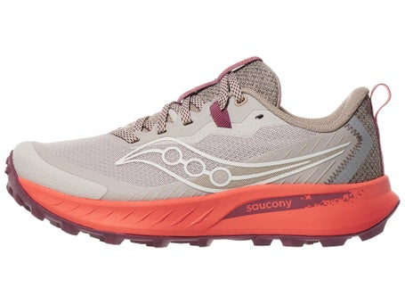 Saucony Peregrine 15\Womens Shoes\Oat/Salmon